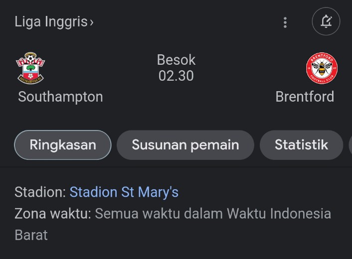 Prediksi Southampton vs Brentford Pada Lanjutan Liga Inggris EPL 2023, 16 Maret 2023